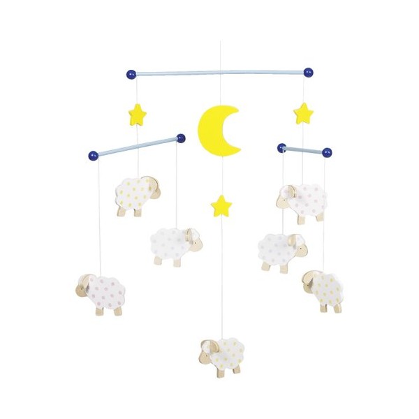 Mobile Montessori pour enfants - Moutons