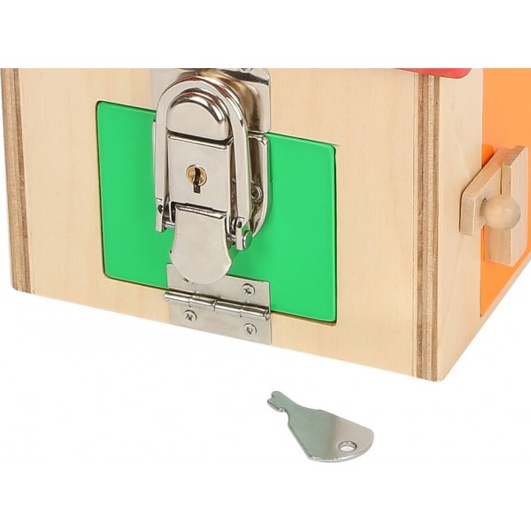 Jouet Montessori En Bois Pour Enfants 3-5 Ans – Planche D'activités Avec Tournevis, Clés Et Serrures – éducatif Et Ludique