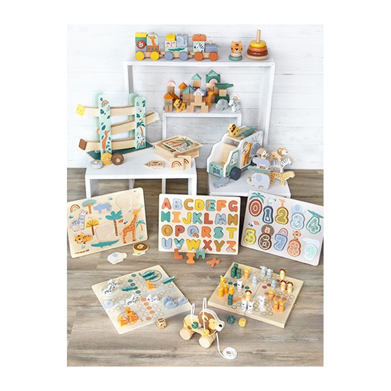 Busy Board Montessori En Bois – 10 Interrupteurs Et 23 LED Colorées – Jouet Éducatif Motricité Fine – Dès 1 An – Voyage Et Apprentissage