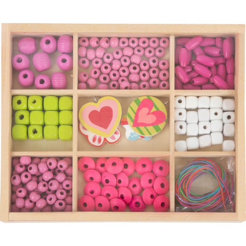 50 Perles En Bois à Enfiler - Forme Ruche Ovale 25mm - Multicolores - Pour Bijoux, DIY, Déco, Tresses - Trous 5mm - 4