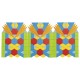 Mosaïque 250 formes géométrique - Puzzle en bois