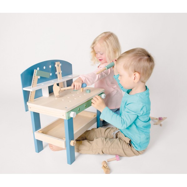 Etabli Montessori compact en bois pour enfants - Nordic