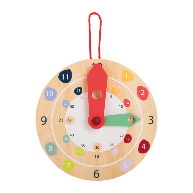 Montessori Boîte d'apprentissage de Math, Jouets Educatifs Scientifiques  Tableau en Bois, Jouet de Maternelle, Jouet Compter Horloge