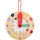 Horloge Montessori en bois