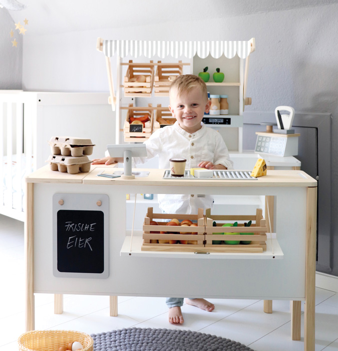 jeux d'imitation en bois Montessori