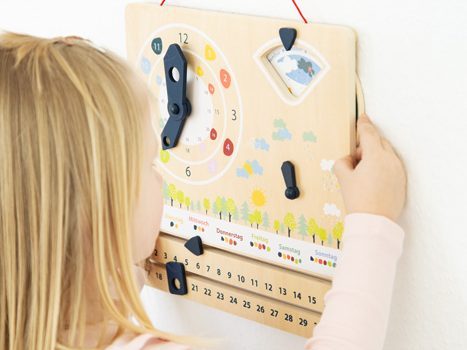 calendrier d'apprentissage pour enfant