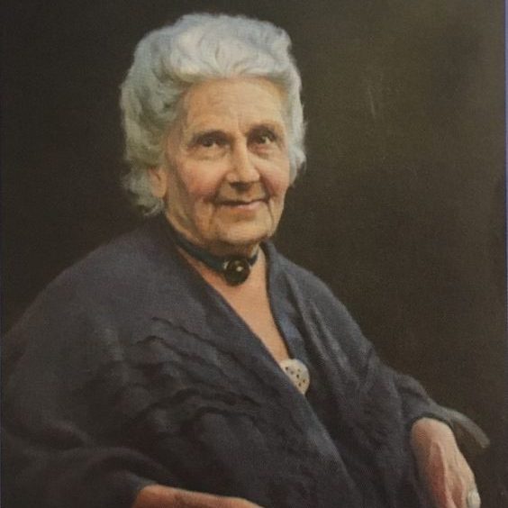 Maria Montessori agée