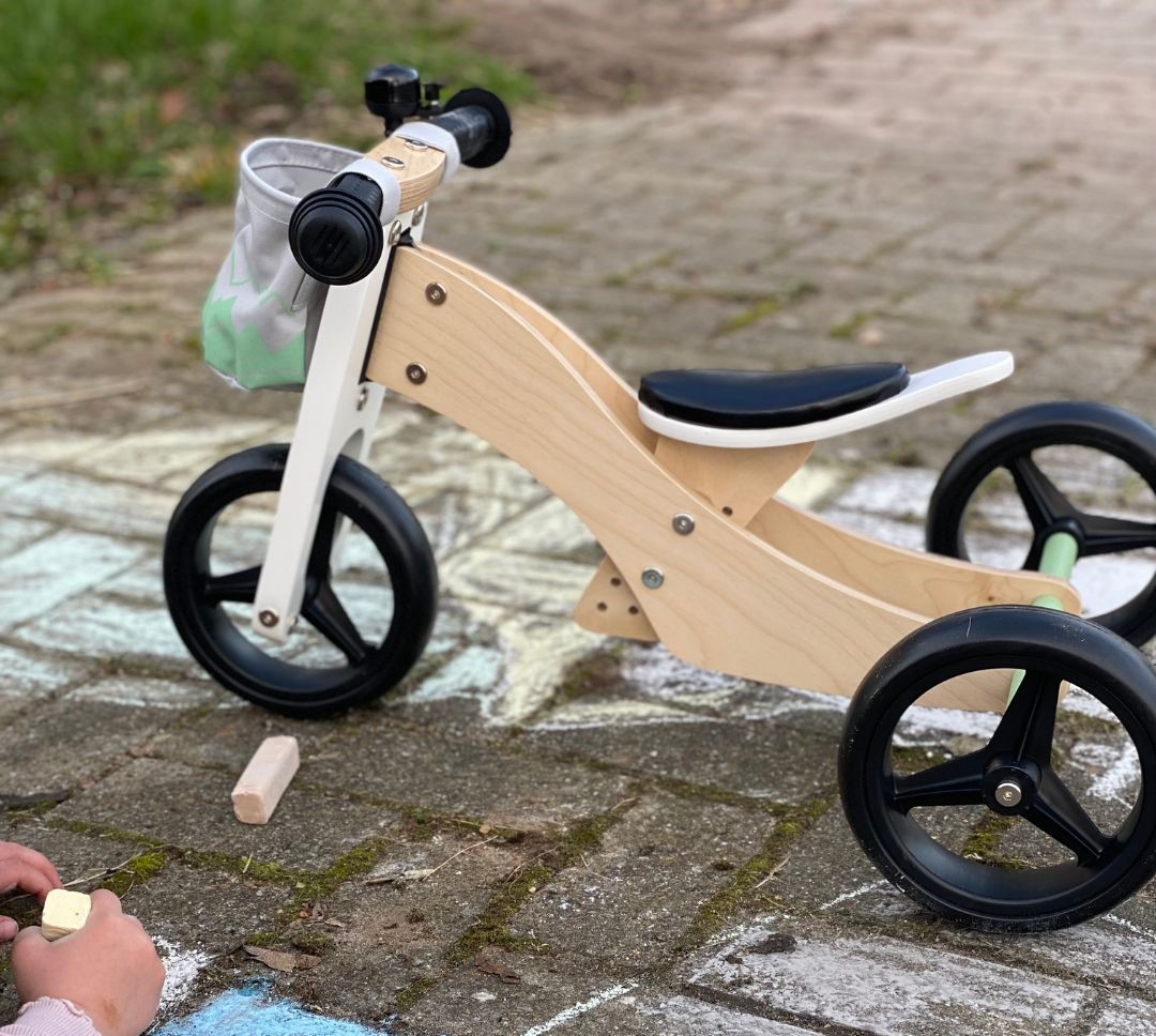 draisienne Montessori tricycle en bois
