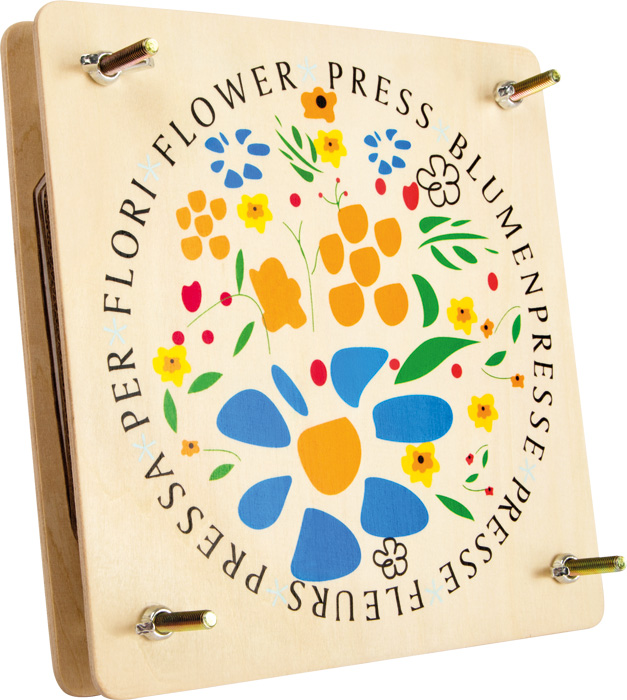 Presse fleur en bois Montessori